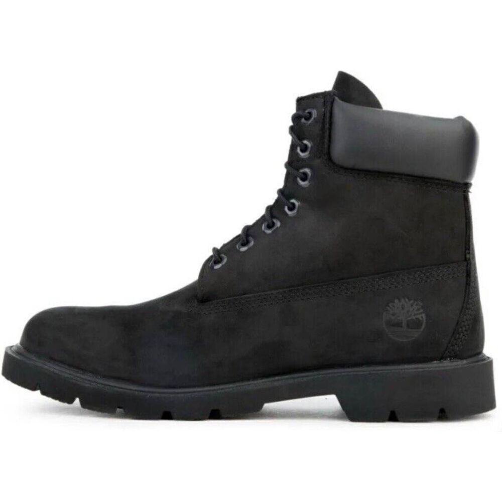 TIMBERLAND 6 Inch Waterproof Boot In Black Size 7.5M